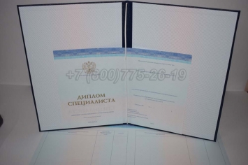 Диплом о Высшем Образовании 2014г СпецБланк в Сургуте